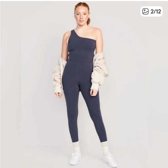 Old Navy One-Shoulder Active Jumpsuit - Picture 2 of 4